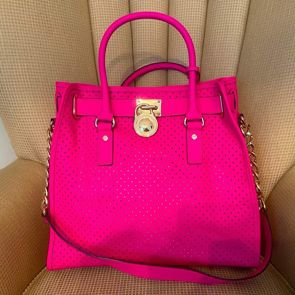 Rare Michael Kors Pink Shoulder Bag